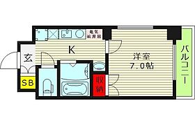 昴 MORINOMIYA  ｜ 大阪府大阪市中央区森ノ宮中央１丁目（賃貸マンション1K・7階・24.11㎡） その2