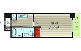 ルクレ京橋(旧プロシード京橋)  ｜ 大阪府大阪市都島区都島南通２丁目（賃貸マンション1K・5階・26.92㎡） その2