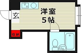 京橋ハイツ30  ｜ 大阪府大阪市都島区中野町２丁目（賃貸マンション1R・1階・11.07㎡） その2