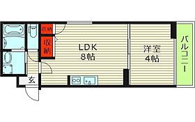 マリーベル深江橋  ｜ 大阪府大阪市東成区深江北２丁目（賃貸アパート1LDK・2階・30.54㎡） その2