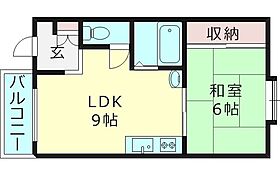 プレアール清水  ｜ 大阪府大阪市旭区清水４丁目（賃貸マンション1LDK・5階・30.96㎡） その2