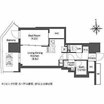 コンフォリア・リヴ本町WEST　Q  ｜ 大阪府大阪市西区立売堀３丁目（賃貸マンション1LDK・11階・35.53㎡） その2