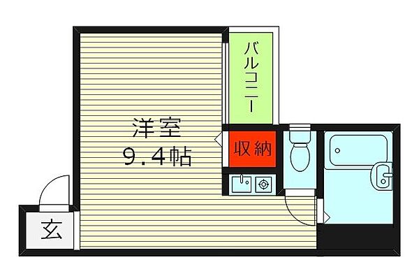 大阪府大阪市城東区鴫野東３丁目(賃貸マンション1R・3階・21.00㎡)の写真 その2