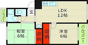 関目コーポA棟  ｜ 大阪府大阪市城東区関目１丁目（賃貸マンション2LDK・4階・54.48㎡） その2