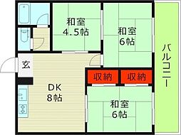 🉐敷金礼金0円！🉐シャトー松原A棟