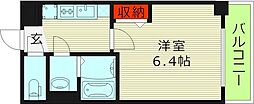 N'sマンション都島 1Kの間取図画像