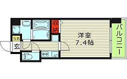 S-レジデンス緑橋駅前 1Kの間取図画像