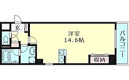 willDo今福西 ワンルームの間取図画像