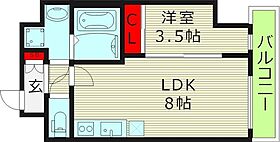 グランパシフィック東今里innovation  ｜ 大阪府大阪市生野区新今里５丁目（賃貸マンション1LDK・11階・30.01㎡） その2