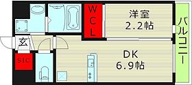 セレニテ十三ミラク 705 ｜ 大阪府大阪市淀川区十三本町２丁目4-14（賃貸マンション1DK・7階・25.44㎡） その2