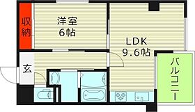 サンシティ  ｜ 大阪府大阪市都島区内代町２丁目（賃貸マンション1LDK・3階・39.89㎡） その2