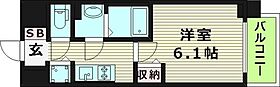 スワンズシティ大阪城ノース  ｜ 大阪府大阪市城東区新喜多１丁目（賃貸マンション1K・8階・21.66㎡） その2