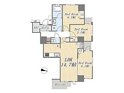 間取図画像 3LDK