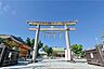 周辺：生國魂神社の外観