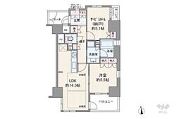 間取図画像 1SLDK