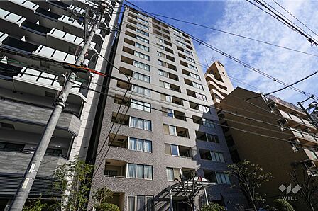 イトーピア長堀橋シエルクレールの外観(北西側から)