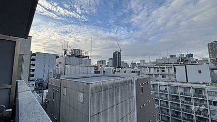 バルコニーからの眺め（北西方向）［2026年3月1日撮影］