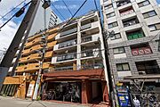 クローバーハイツ第2大手前の外観（南東側から）