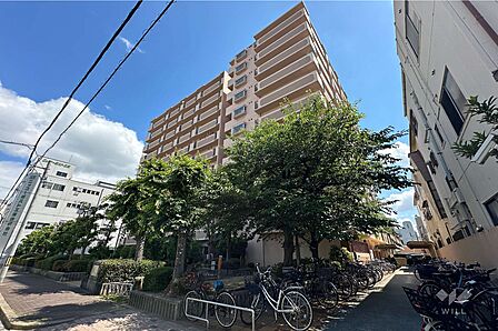 ノバカネイチ阿波座2番館の外観(南西側から)