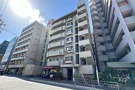 エスポアール千代崎の外観(北西側から)