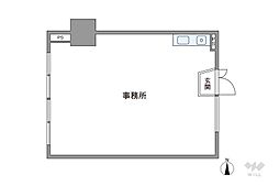 GSハイム内本町 ワンルームの間取図画像