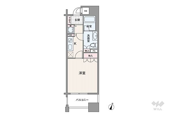 間取り リーガル靭公園南 4階/-