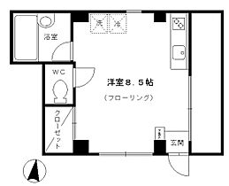 バンベール 101 ｜ 東京都墨田区押上2丁目14-1（賃貸マンション1R・1階・19.19㎡） その2