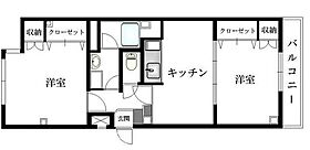 ハイフラッツ上目黒 201 ｜ 東京都目黒区上目黒２丁目（賃貸マンション2LDK・2階・49.11㎡） その2