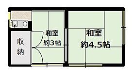 大和荘別館 206 ｜ 東京都目黒区青葉台３丁目（賃貸アパート2K・2階・15.00㎡） その1