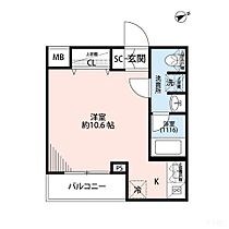 プレール・ドゥーク方南町  ｜ 東京都杉並区堀ノ内２丁目11-16（賃貸マンション1R・2階・25.39㎡） その2