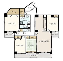 間取図画像 4LDK
