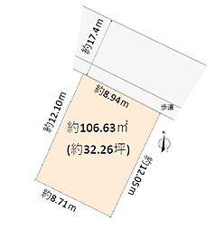 売土地　明石市朝霧町2丁目