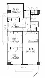 間取図画像 4LDK