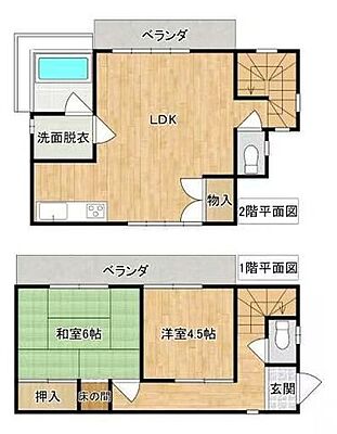 間取り 中古戸建　西牟婁郡白浜町