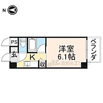 オーキッドあやめ池 107 ｜ 奈良県奈良市あやめ池北３丁目（賃貸マンション1K・1階・18.36㎡） その2