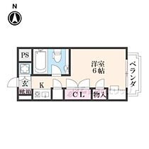 ルミエール長尾 405 ｜ 大阪府枚方市長尾谷町１丁目（賃貸マンション1R・2階・20.62㎡） その2