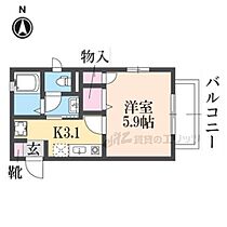 シャーメゾン松屋町 201 ｜ 大阪府寝屋川市松屋町（賃貸アパート1K・2階・23.20㎡） その1