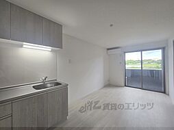 JR片町線(学研都市線) 長尾駅 徒歩12分の賃貸アパート 1階1LDKのリビング/ダイニング