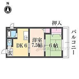 間取図画像 2DK