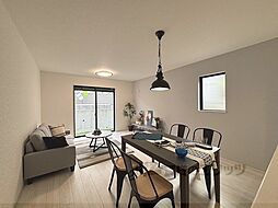 近鉄奈良線 生駒駅 徒歩16分の賃貸一戸建て 2階4LDKのリビング/ダイニング