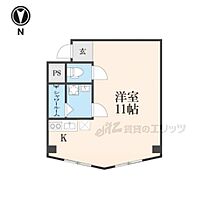 大阪府枚方市都丘町（賃貸マンション1R・3階・26.57㎡） その2