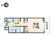 大阪府枚方市南中振２丁目（賃貸アパート1K・1階・27.02㎡） その2