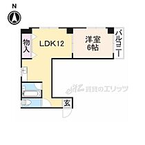 大阪府枚方市桜町（賃貸マンション1LDK・3階・33.66㎡） その2