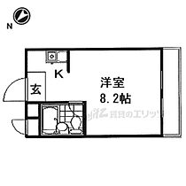 コーポ尾上 310 ｜ 大阪府枚方市長尾家具町２丁目（賃貸アパート1R・3階・16.83㎡） その2