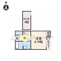 バレルハウス星田 202 ｜ 大阪府交野市星田５丁目（賃貸アパート1K・2階・30.36㎡） その2