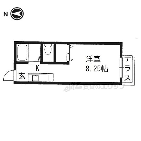 パークプラザＡ 113｜大阪府寝屋川市本町(賃貸アパート1R・1階・20.46㎡)の写真 その2