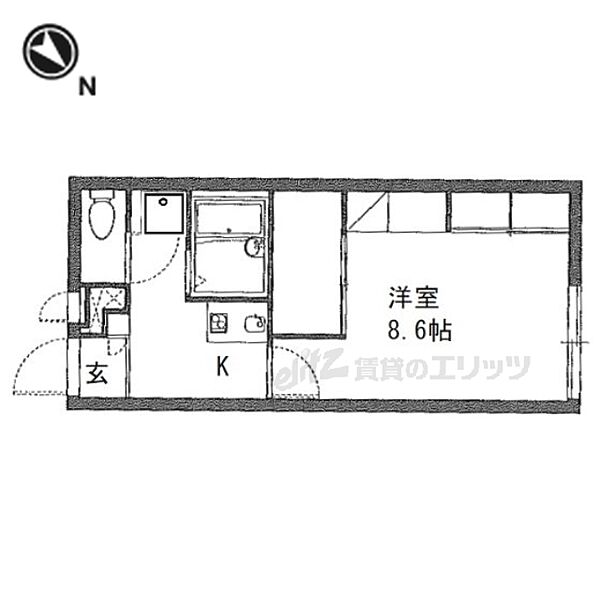 レオパレス山忠 112｜大阪府枚方市東中振２丁目(賃貸アパート1K・1階・23.18㎡)の写真 その2