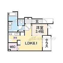 奈良県橿原市新口町（賃貸アパート1LDK・1階・36.41㎡） その2