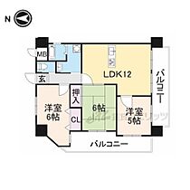 奈良県大和郡山市筒井町（賃貸マンション3LDK・4階・61.72㎡） その2