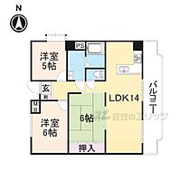 アルファパレス 301 ｜ 奈良県奈良市西木辻町（賃貸マンション3LDK・3階・69.30㎡） その2